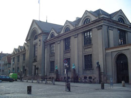 The main building of the University of Copenhagen at Frue Plads.